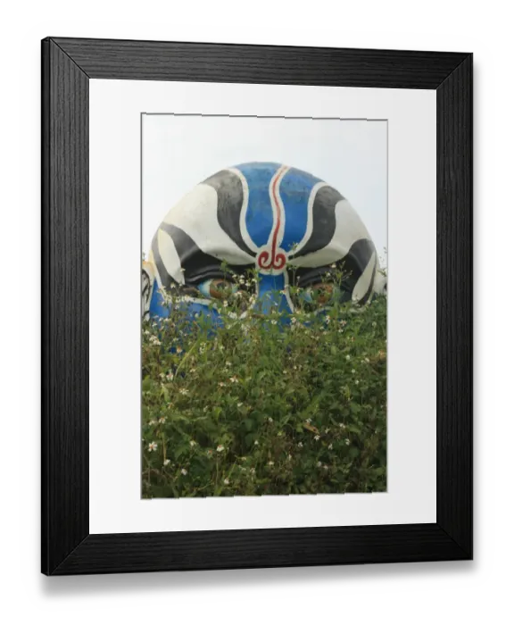 Framed Print : Chinese opera mask, Chiayi, Taiwan Framed Print : Chinese opera mask, Chiayi, Taiwan