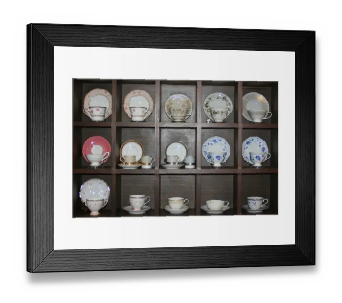 Framed Print : Teacups Framed Print : Teacups