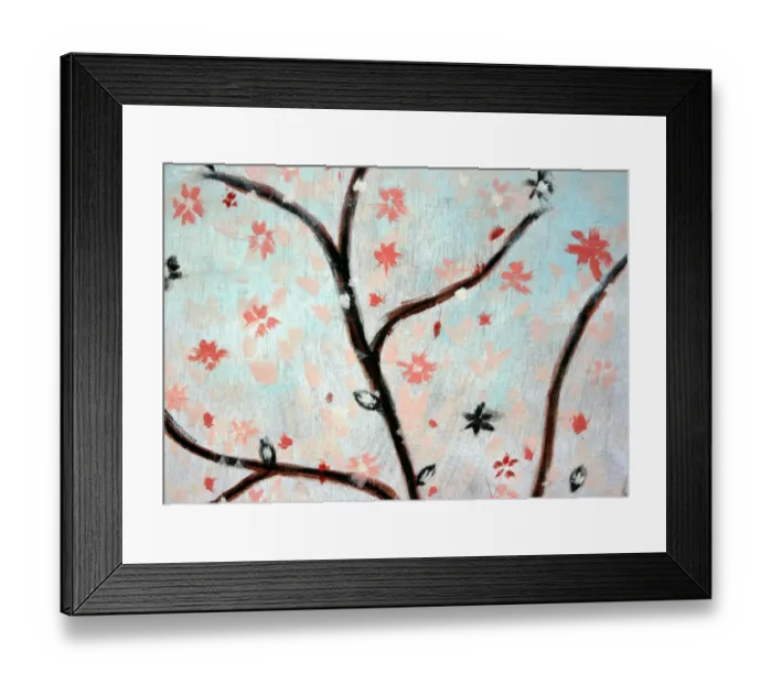 Framed Print : Abstract - tree