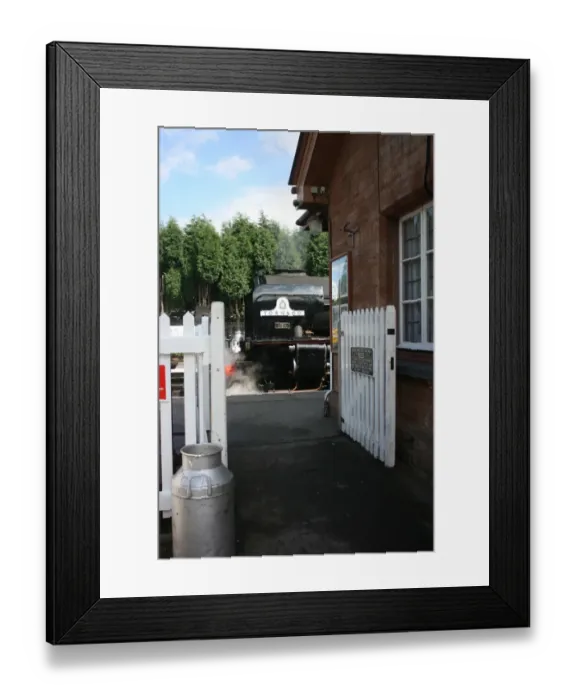 Framed Print : Tornado loco at Bishops Lydeard, Somerset Framed Print : Tornado loco at Bishops Lydeard, Somerset