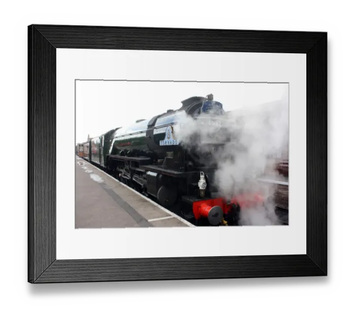 Framed Print : Tornado loco at Bishops Lydeard, Somerset Framed Print : Tornado loco at Bishops Lydeard, Somerset