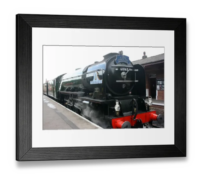 Framed Print : Tornado loco at Bishops Lydeard, Somerset Framed Print : Tornado loco at Bishops Lydeard, Somerset