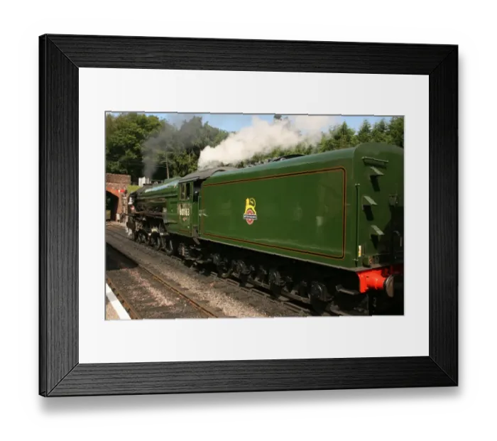 Framed Print : Tornado loco at Bishops Lydeard, Somerset