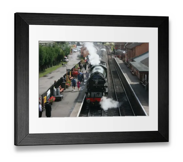 Framed Print : Tornado loco at Bishops Lydeard, Somerset Framed Print : Tornado loco at Bishops Lydeard, Somerset