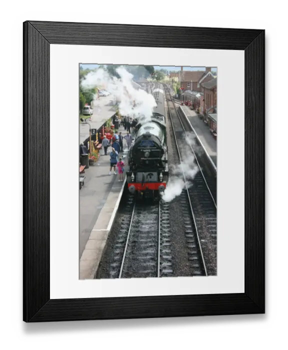 Framed Print : Tornado loco at Bishops Lydeard, Somerset