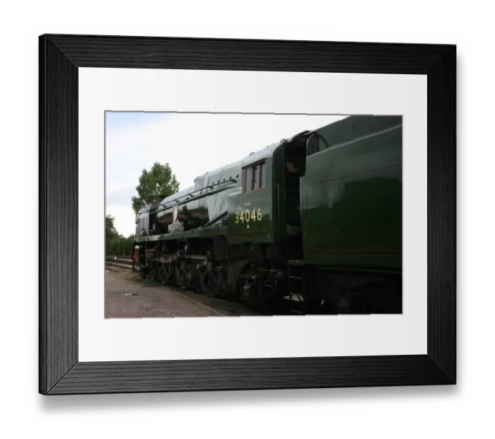 Framed Print : Braunton loco at Williton, Somerset
