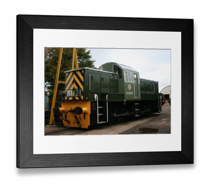 Framed Print : Diesel at Williton station, Somerset Framed Print : Diesel at Williton station, Somerset