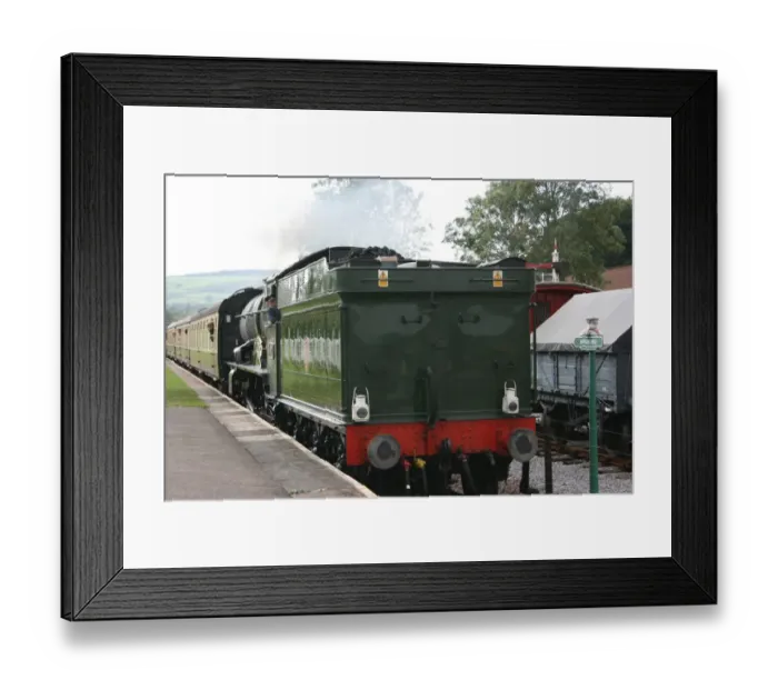 Framed Print : King Edward 1 arriving at Washford, Somerset