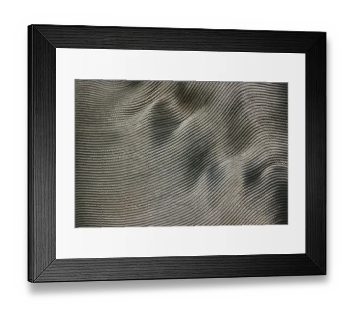 Framed Print : Abstract - steel coil