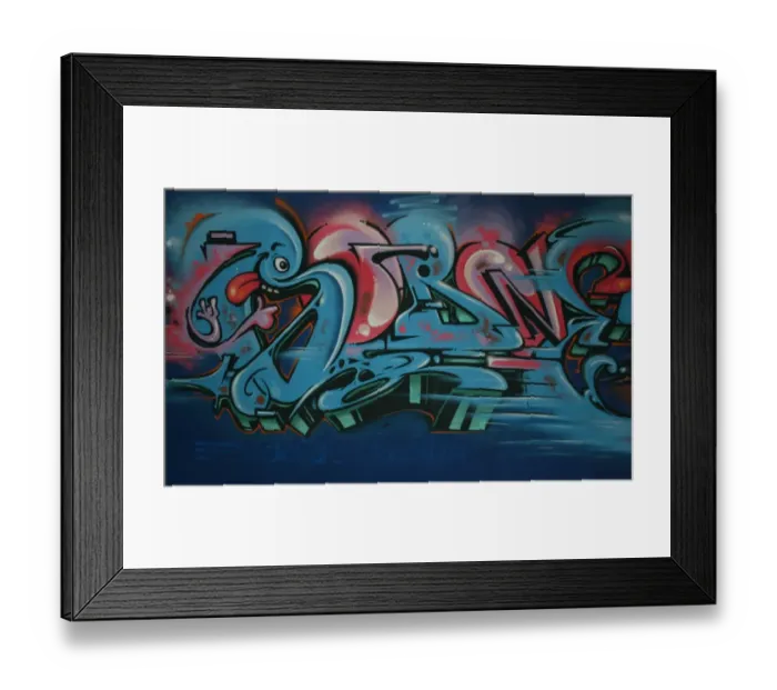 Framed Print : Taiwanese graffiti, Taipei, Taiwan Framed Print : Taiwanese graffiti, Taipei, Taiwan