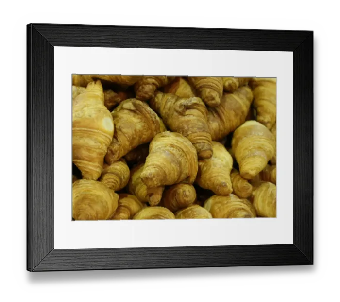 Framed Print : Croissants at the Taipei Bakery Show 2014 Framed Print : Croissants at the Taipei Bakery Show 2014