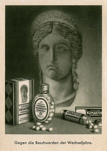 Advertisement - 1930s Germany Knoll Klimakton Tablets