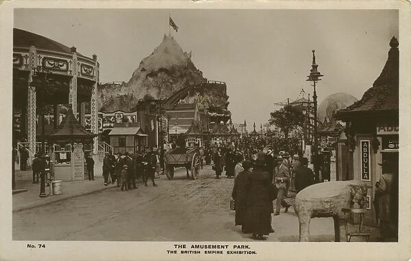 The Amusement Park, British Empire Exhibition, Wembley, Brent, London, England