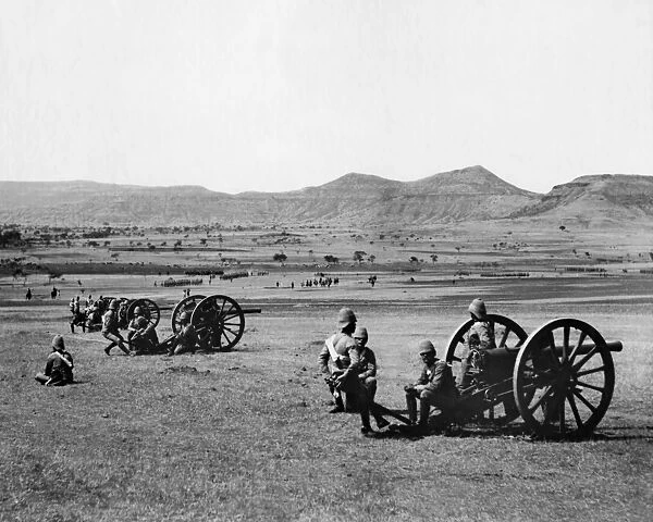 Artillery exercise, India