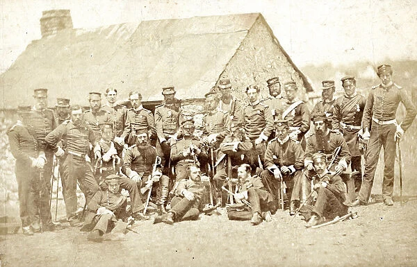 CRIMEAN OFFICERS PHOTO