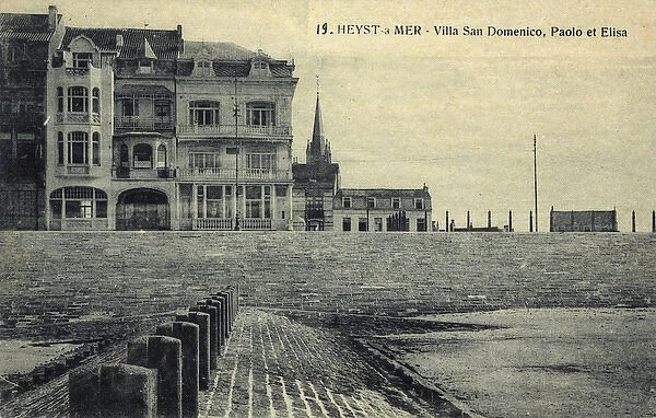 Heist-aan-Zee, Belgium - Waterfront villas