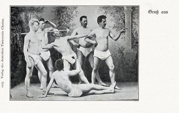 Members of the German gymnastics club at Chodov