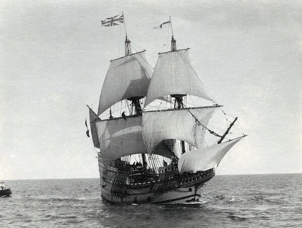 Replica of The Mayflower