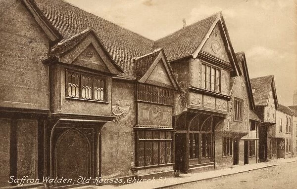 Saffron Walden - Old Houses on Church Street