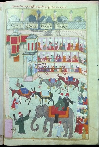 Book of the procession in honour of circumcision of Prince Mehmed