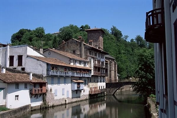 St. Jean Pied de Port, Pays Basque, Aquitaine, France, Europe