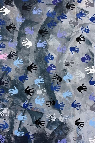 Abstract - hands