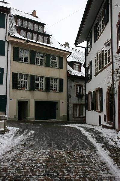 Basel in winter, Switzerland