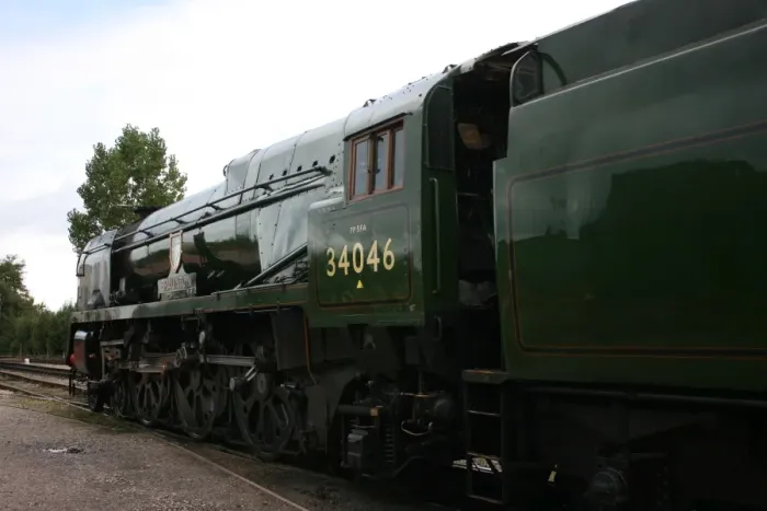 Framed Print : Braunton loco at Williton, Somerset