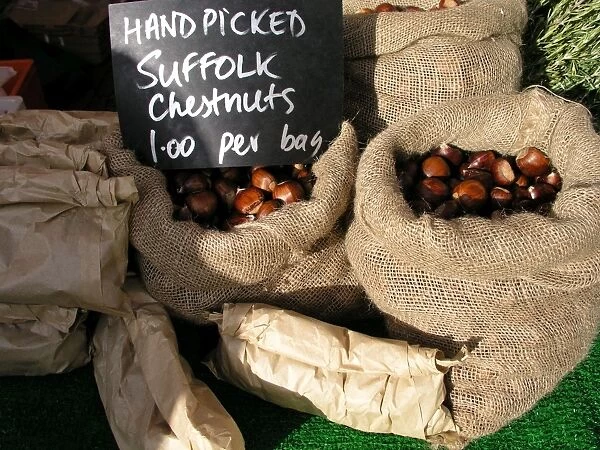 Chestnuts. For commercial use please contact Photoslot at