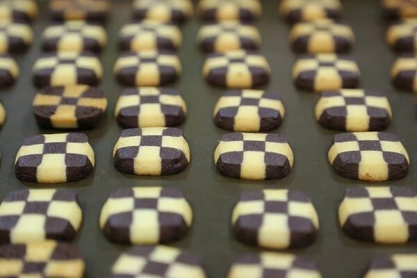 Chocolate biscuits at the Taipei Bakery Show 2014