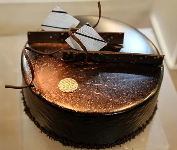 Chocolate cake at the Taipei Bakery Show 2014
