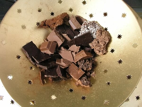 Chocolate chunks from Aines Chocolates