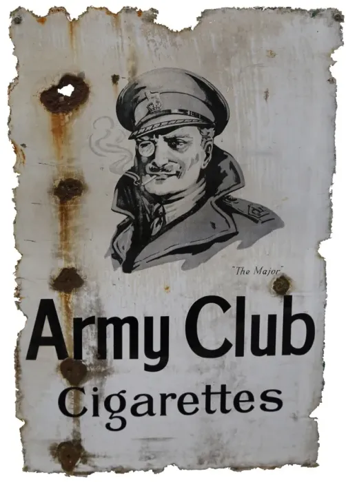 Framed Print : Cigarette vintage advertising poster
