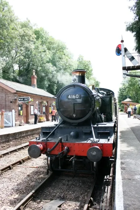 Framed Print : Crowcombe Heathfield station, West Somerset Railway, Somerset, UK