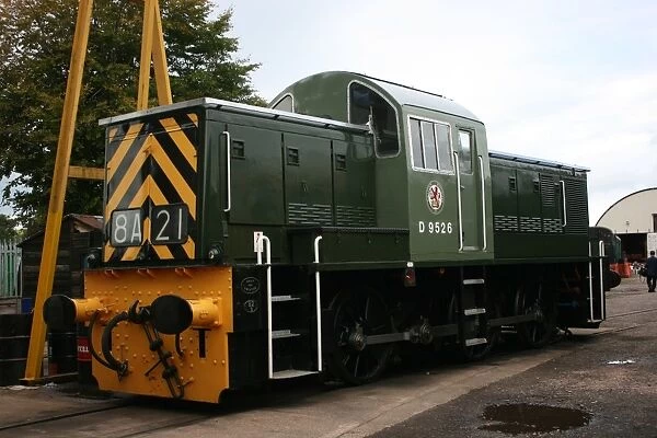 Diesel at Williton station, Somerset