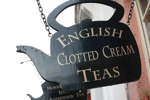 English Clotted Cream Tea sign