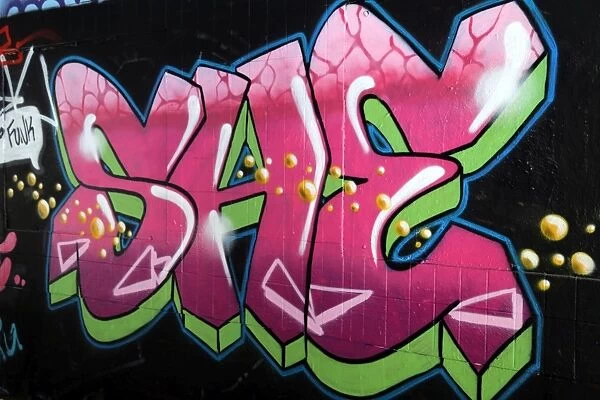 English graffiti, London, UK