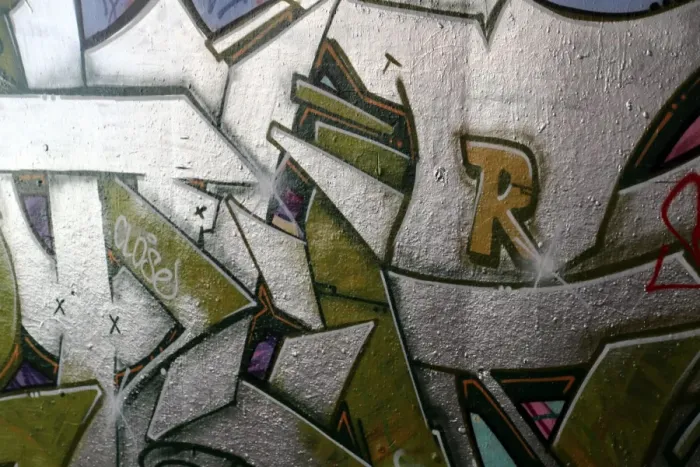 Framed Print : English graffiti, London, UK Framed Print : English graffiti, London, UK