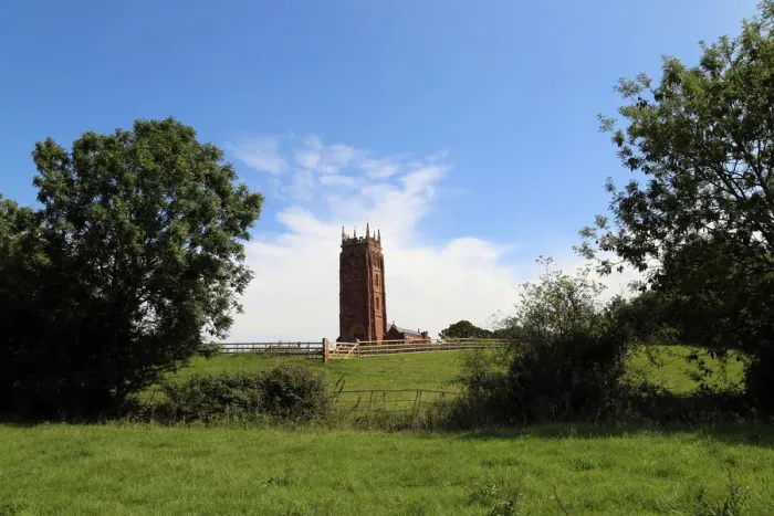 Framed Print : English village church, St Marys, Bishops Lydeard, Somerset, UK Framed Print : English village church, St Marys, Bishops Lydeard, Somerset, UK
