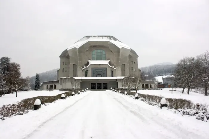 Framed Print : Goetheanum, Dornach, Basel, Switzerland