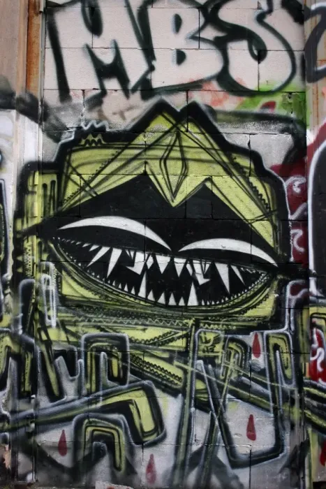 Framed Print : Graffiti, Berlin, Germany