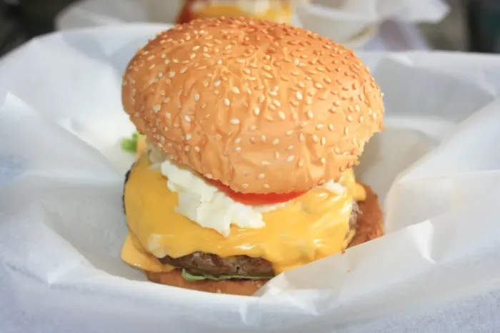 Framed Print : Hamburger
