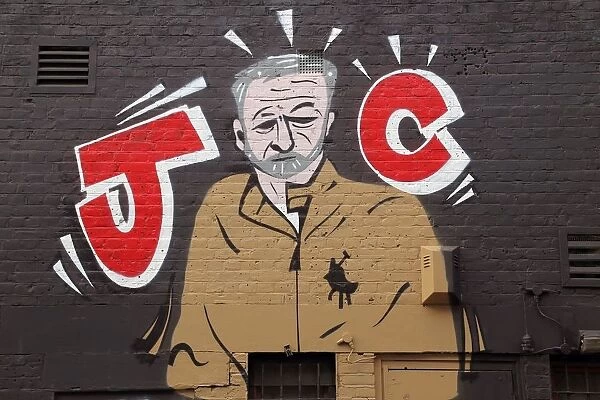 Jeremy Corbyn art. Wall art of UK Labour Member of Parliament