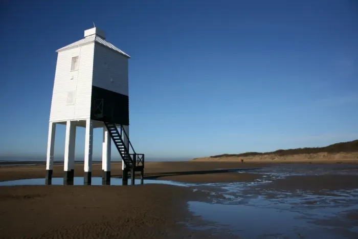 Framed Print : The Low Lighthouse, Burnham on Sea, Somerset, UK