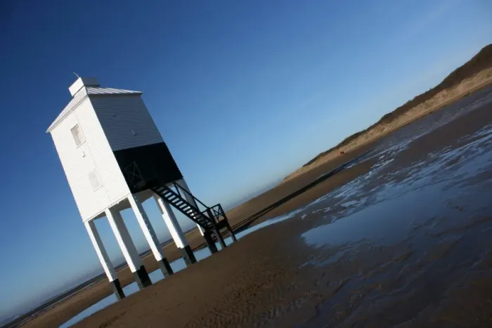 Framed Print : The Low Lighthouse, Burnham on Sea, Somerset, UK