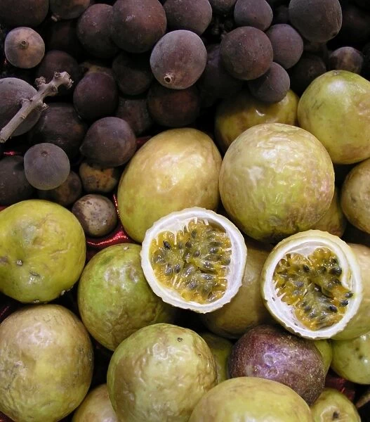 Passion fruit. For commercial use please contact Photoslot at