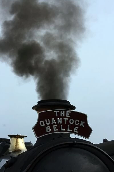 The Quantock Belle at Bishops Lydeard station, Somerset, UK