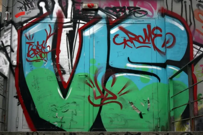 Framed Print : Swiss Graffiti Framed Print : Swiss Graffiti