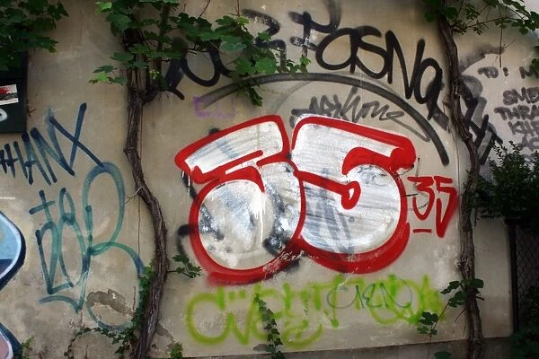 Swiss graffiti, Basel, Switzerland