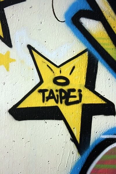 Taiwanese graffiti, Taipei, Taiwan